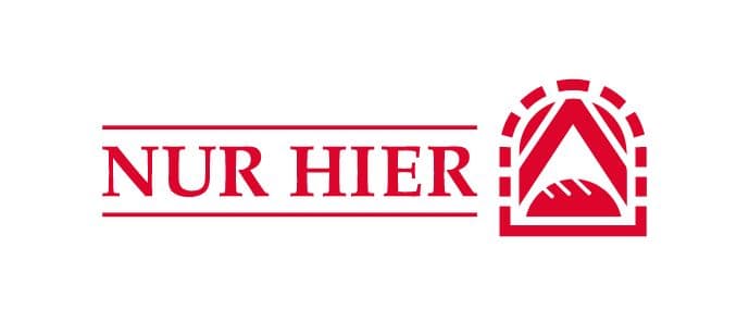 Nur Hier logo
